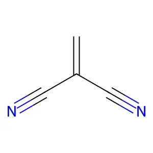 亚甲基丙二腈 structure