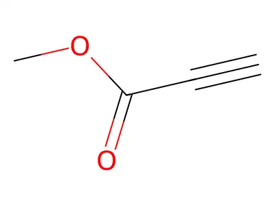 丙炔酸甲酯 structure