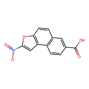 2-硝基萘并(2,1-b)呋喃-7-甲酸 structure