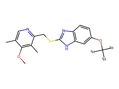 奥美拉唑硫醚 structure
