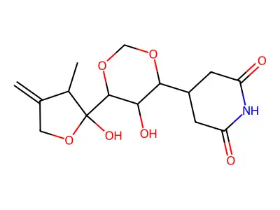 Sesbanimide structure