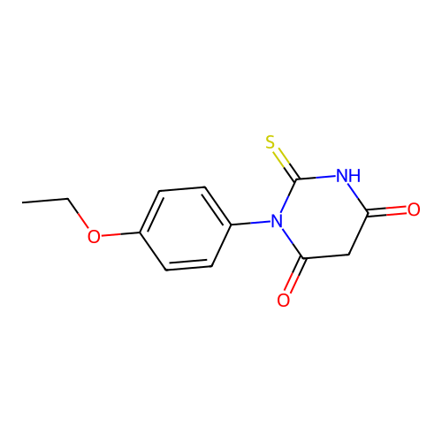 3-(4-Ethoxyphenyl)-6-hydroxy-2-sulfanylidene-2,5-dihydropyrimidin-4(3H)-one structure