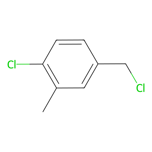 1-Chloro-4-(chloromethyl)-2-methylbenzene structure