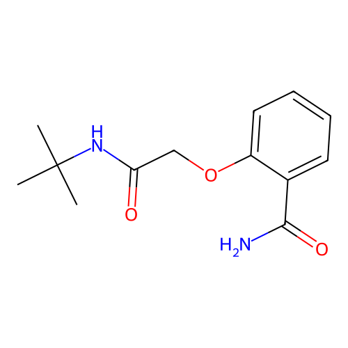 2-(2-(Tert-butylamino)-2-oxoethoxy)benzamide structure