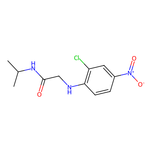 2-((2-Chloro-4-nitrophenyl)amino)-N-isopropylacetamide structure