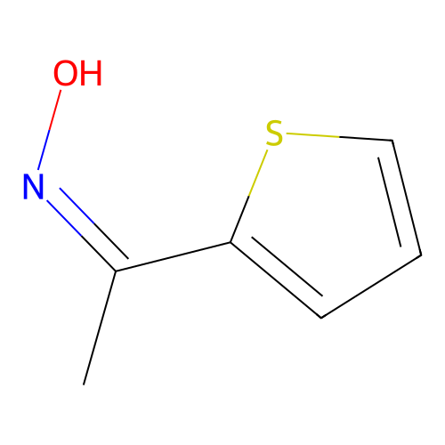 1-(2-Thienyl)ethanone oxime structure