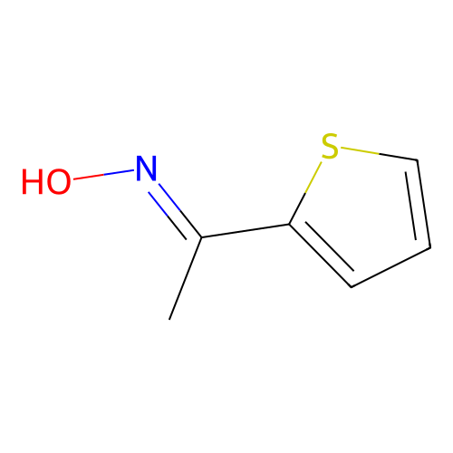 1-Thiophen-2-yl-ethanone oxime structure