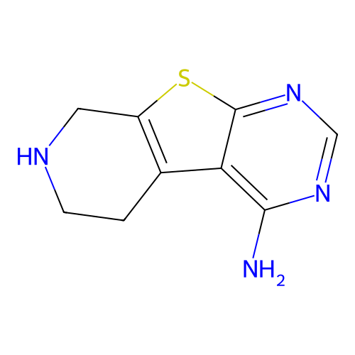 8-Thia-4,6,11-triazatricyclo[7.4.0.0,2,7]trideca-1(9),2,4,6-tetraen-3-amine structure