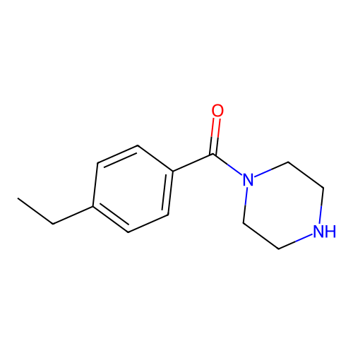 1-(4-Ethylbenzoyl)piperazine structure