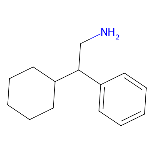 β-环己基苯乙胺 structure