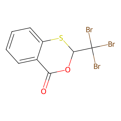 2-(Tribromomethyl)-3,1-benzoxathiin-4-one structure
