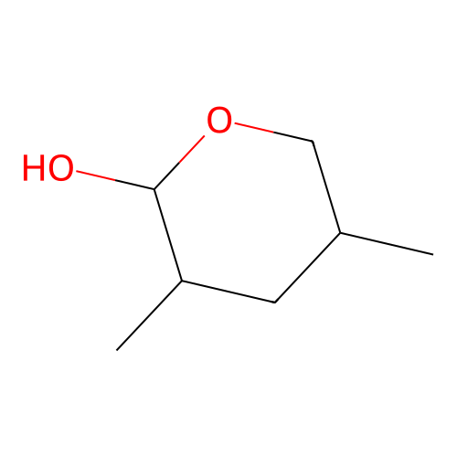 3,5-Dimethyltetrahydro-2H-pyran-2-ol structure
