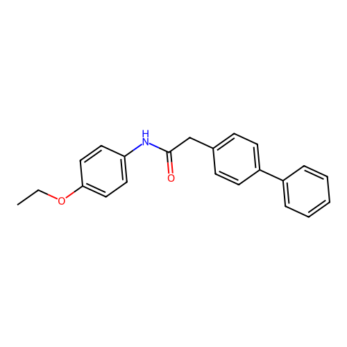 N-(4-ethoxyphenyl)-2-(4-phenylphenyl)acetamide structure