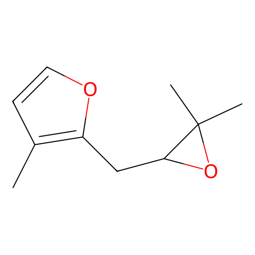Rose furan epoxide structure