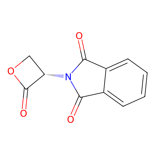1H-Isoindole-1,3(2H)-dione, 2-[(3S)-2-oxo-3-oxetanyl]- structure