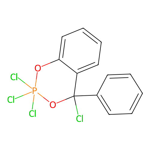 2,2,2,4-Tetrachloro-4-phenyl-1,3,2lambda5-benzodioxaphosphinine structure