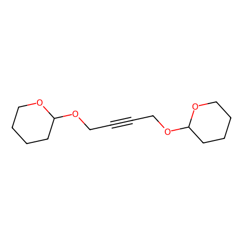 2-Butyne, 1,4-bis[(tetrahydropyran-2-yl)oxy]- structure