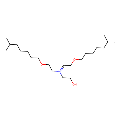 Ethanol, 2,2'-((2-(isooctyloxy)ethyl)imino)bis- structure