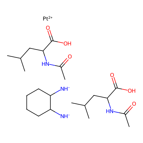 Chemical Compound (C22H42N4O6Pt) structure