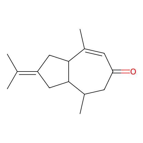 4,8-Dimethyl-2-(propan-2-ylidene)-2,3,3a,4,5,8a-hexahydroazulen-6(1h)-one structure