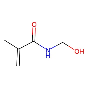 N-羟甲基甲基丙烯酰胺 structure