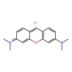 Pyronine structure