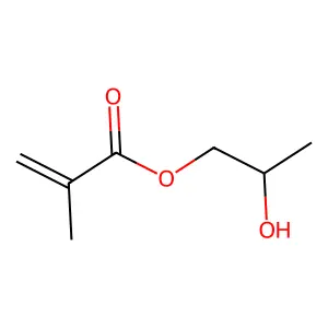 2-Hydroxypropyl methacrylate structure