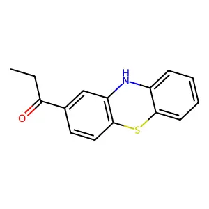 2-Propionylphenothiazine structure