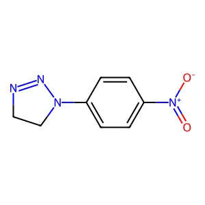 1-(4-Nitrophenyl)-4,5-dihydrotriazole structure