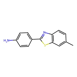 2-(4-Aminophenyl)-6-methylbenzothiazole structure