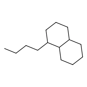 1-Butyl-decahydronaphthalene structure