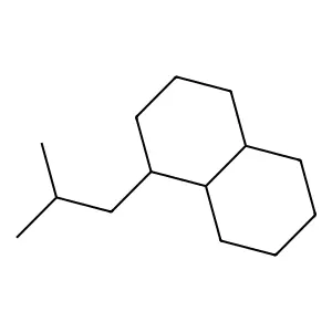 alpha-Isobutyldecalin structure