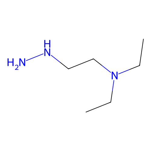 Ethanamine, N,N-diethyl-2-hydrazino- structure
