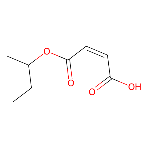 sec-Butyl maleate structure