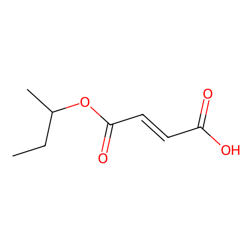 sec-Butyl fumarate structure