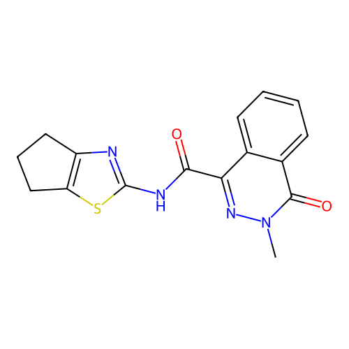 C16H14N4O2S structure