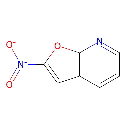 Furo[2,3-b]pyridine, 2-nitro- structure