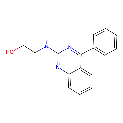 2-[Methyl(4-phenylquinazolin-2-yl)amino]ethan-1-ol structure