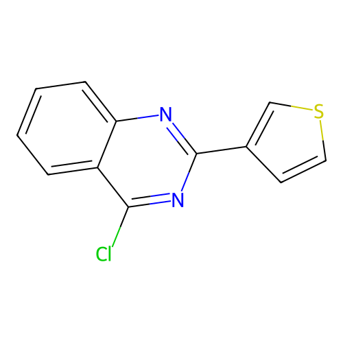 4-Chloro-2-(thiophen-3-yl)quinazoline structure