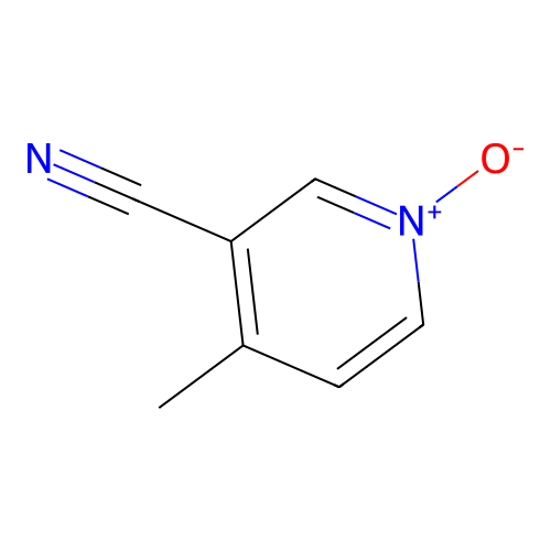 4-Methylpyridine-3-carbonitrile 1-oxide structure