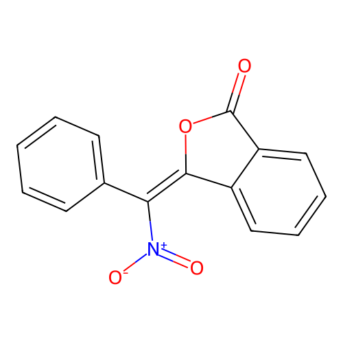 3-(Nitrophenylmethylene)isobenzofuran-1-one structure