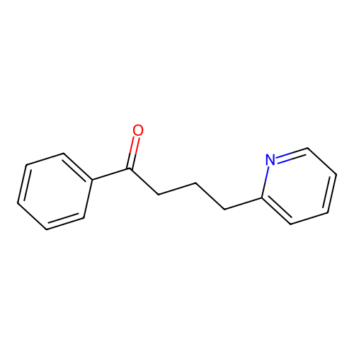 1-Phenyl-4-(2-pyridinyl)-1-butanone structure