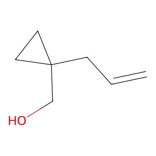 (1-Allylcyclopropyl)methanol structure