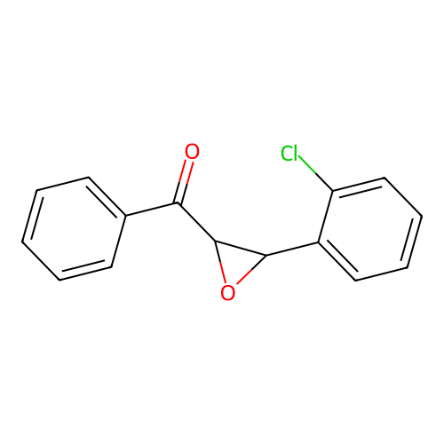 [3-(2-Chlorophenyl)oxiran-2-yl](phenyl)methanone structure