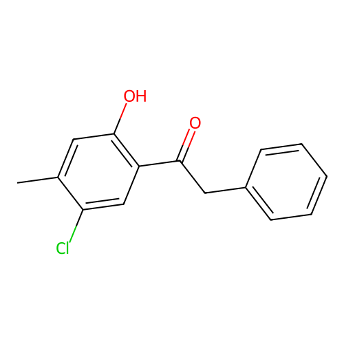 1-(5-Chloro-2-hydroxy-4-methylphenyl)-2-phenylethanone structure