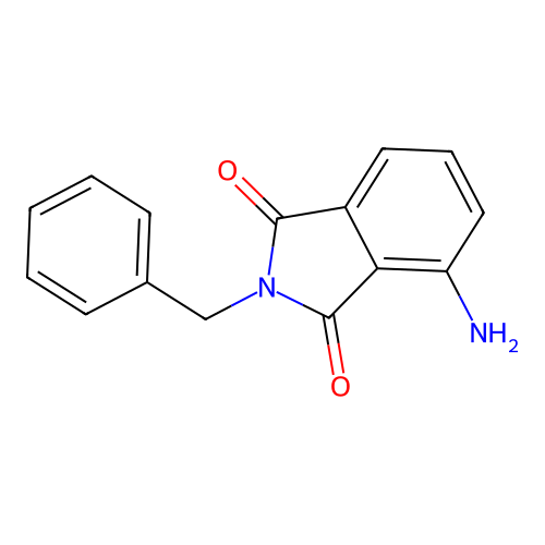 4-amino-2-benzyl-2,3-dihydro-1H-isoindole-1,3-dione structure