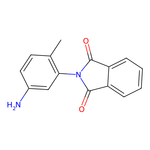 2-(5-amino-2-methylphenyl)-1H-isoindole-1,3(2H)-dione structure