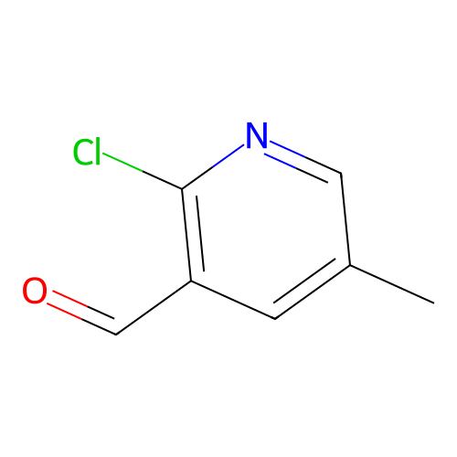 2-Chloro-5-methylpyridine-3-carbaldehyde structure