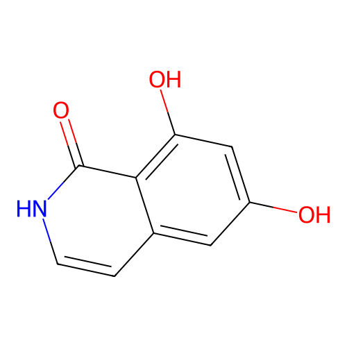 2H-Isoquinolin-1-one, 6,8-dihydroxy- structure