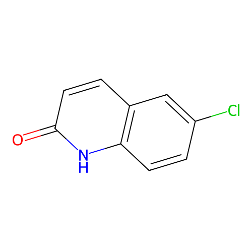 6-Chloro-2-hydroxyquinoline structure